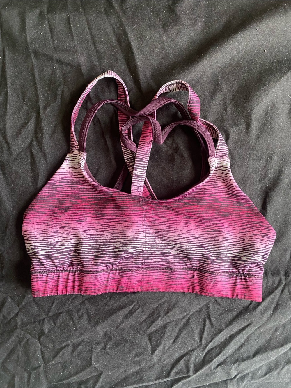 Champion Pink Ombre Strappy Sports Bra